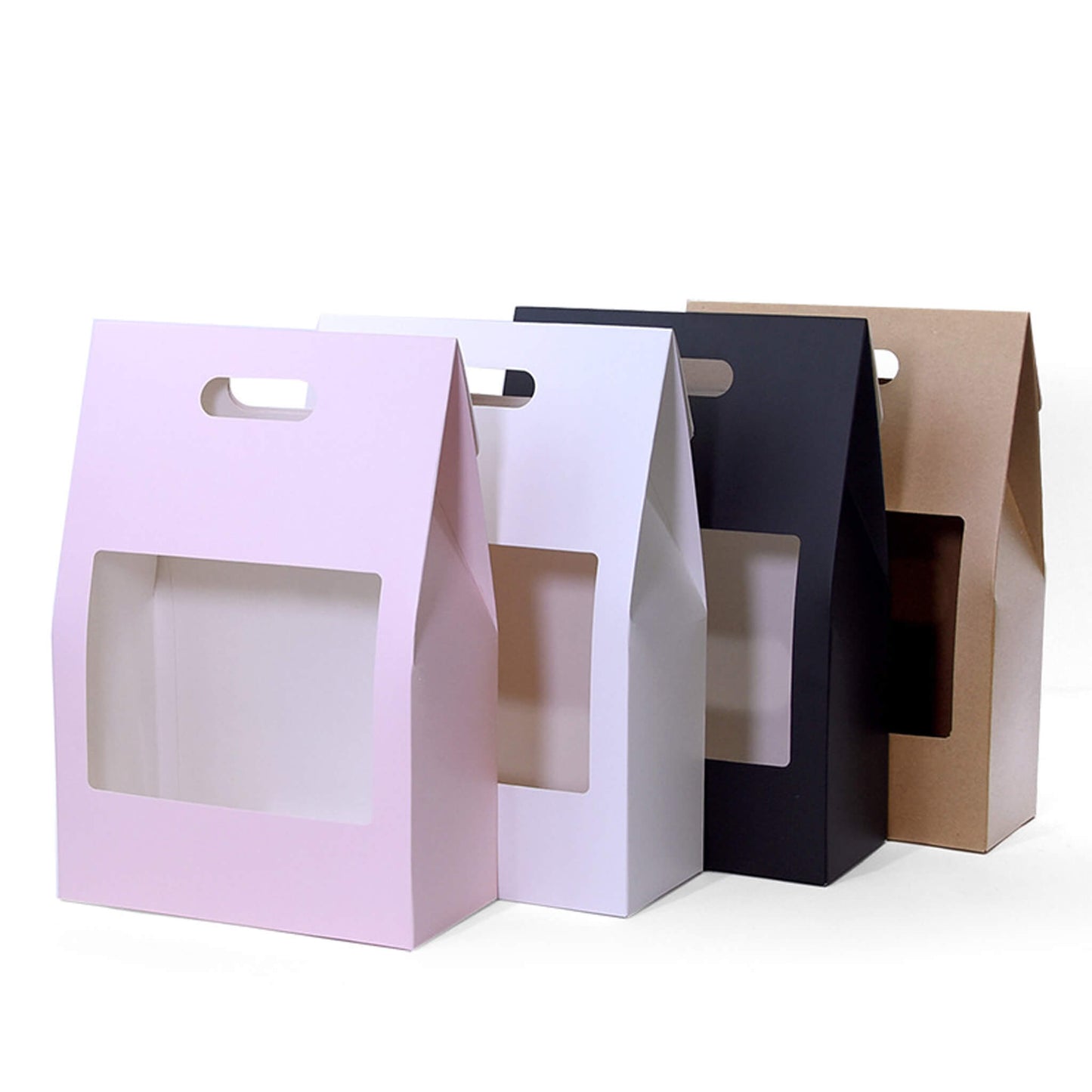 Kraft Wrapping Bags with Handle for Flowers