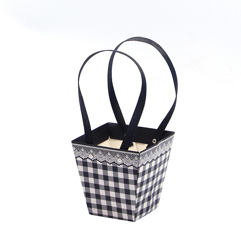 Portable Flower Paper Packaging Bags