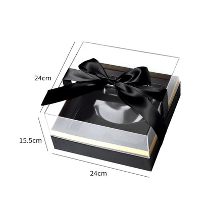 Window Clear Heart Shaped Flower Box