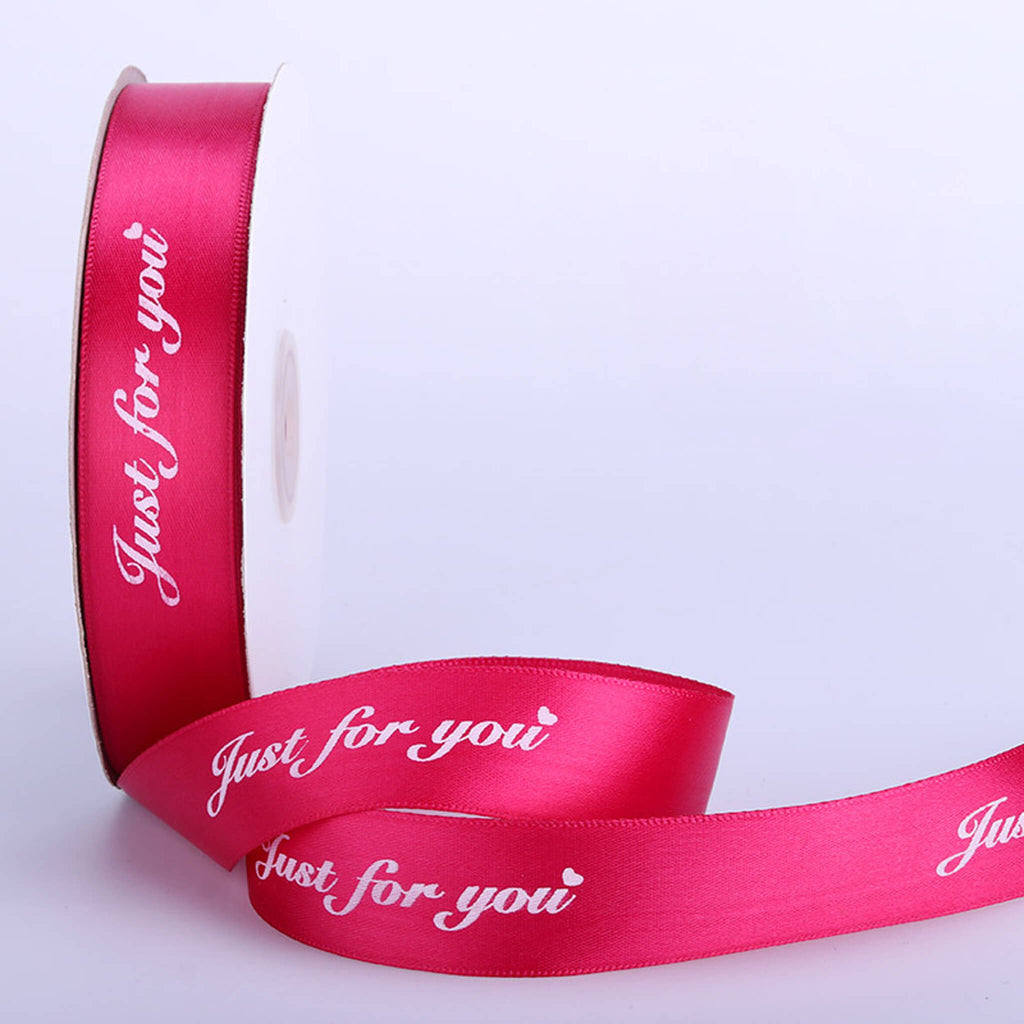 Just For You Flower Bouquets Satin Ribbon