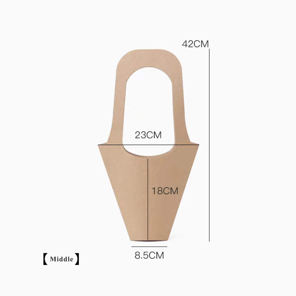 Kraft Paper Bouquet Flower Packaging Bags