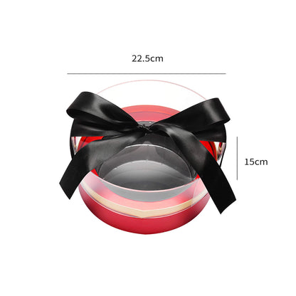 Window Clear Heart Shaped Flower Box