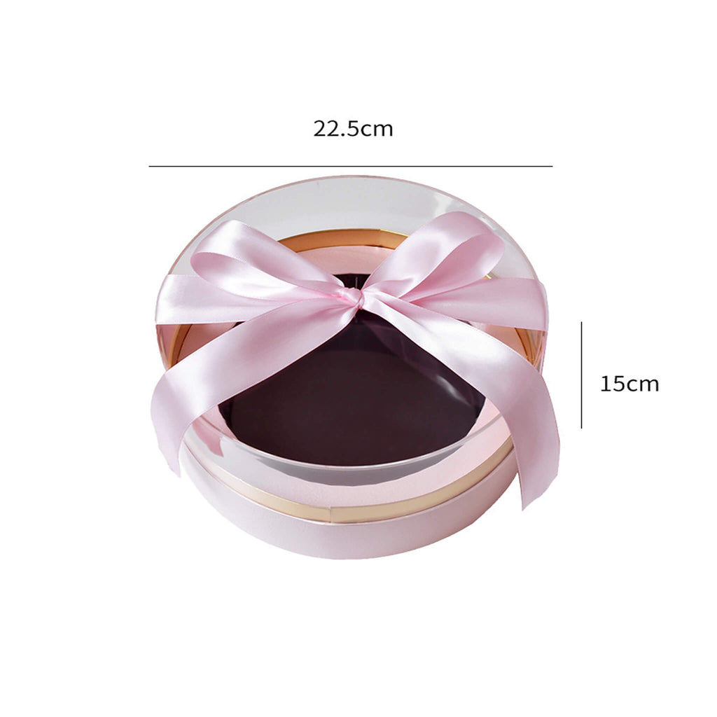 Window Clear Heart Shaped Flower Box