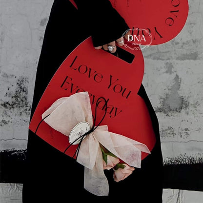 Heart Shaped Paper Flowers Arrangements