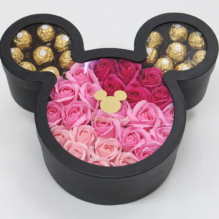 Mickey Flower Arrangement Hand Gift Boxes - Bulk Lots