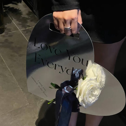 Heart Shaped Paper Flowers Arrangements