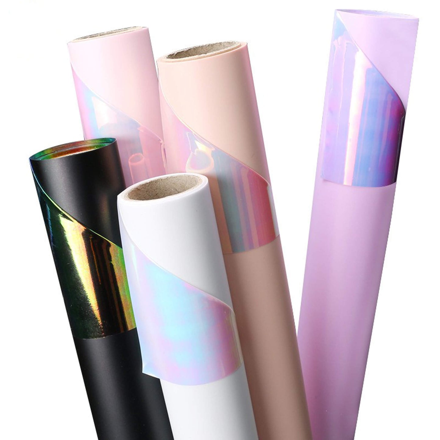 Double Sided Waterproof Cellophane Wrapping Paper 20 Sheets