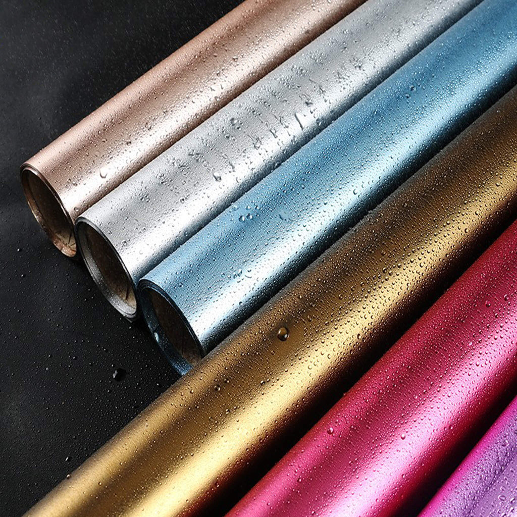 20sheets Double Sided Waterproof Platinum Wrapping Paper