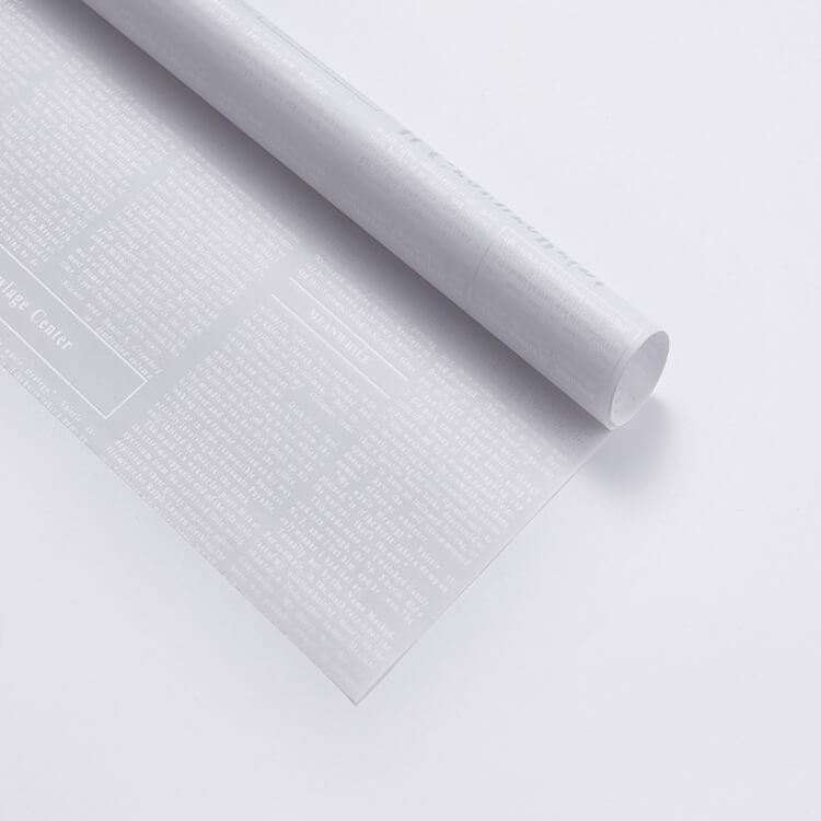 Double-sided Retro Newspaper Waterproof Florist Paper 20 Sheets 58x58cm