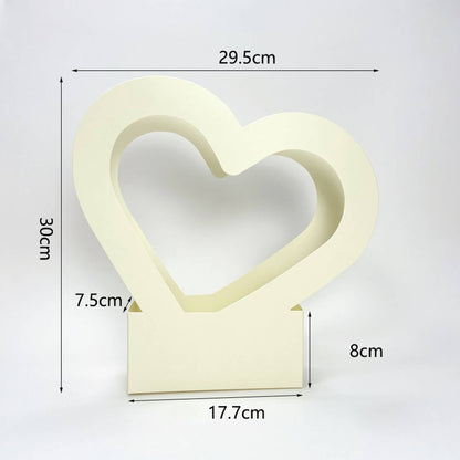 Heart Shaped Bouquet Arrangement Box