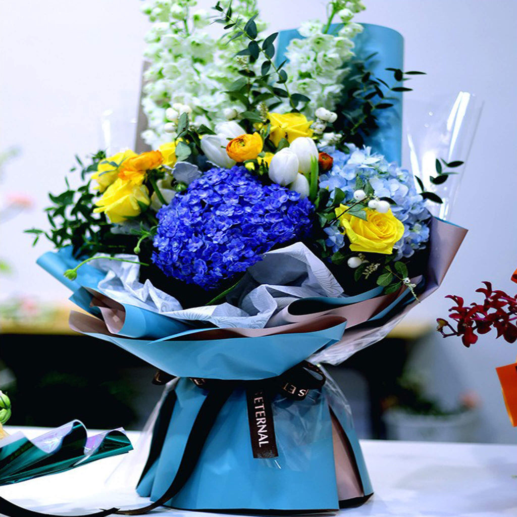 20 Sheets Double-Sided Waterproof Wrapping Paper