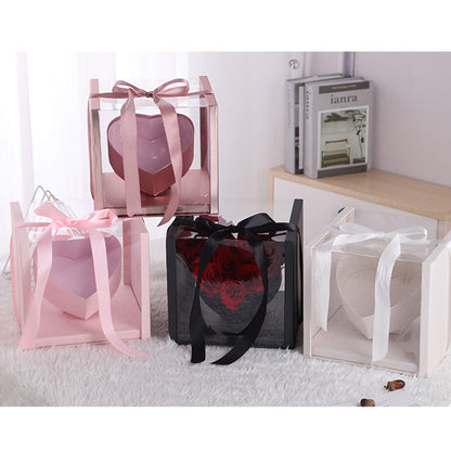 Mini Window Heart Shaped Flower boxes
