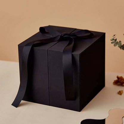 Surprise Double Birthday Heart shaped Flower Box