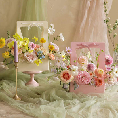 10pcs Flower Rose Bouquet Arrangement Paper Bags