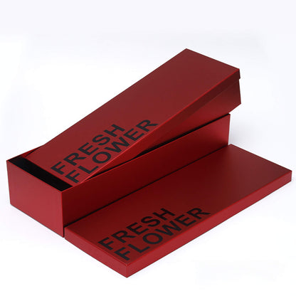 Set of 2 Pieces Square Gift Packaging Box with Lid