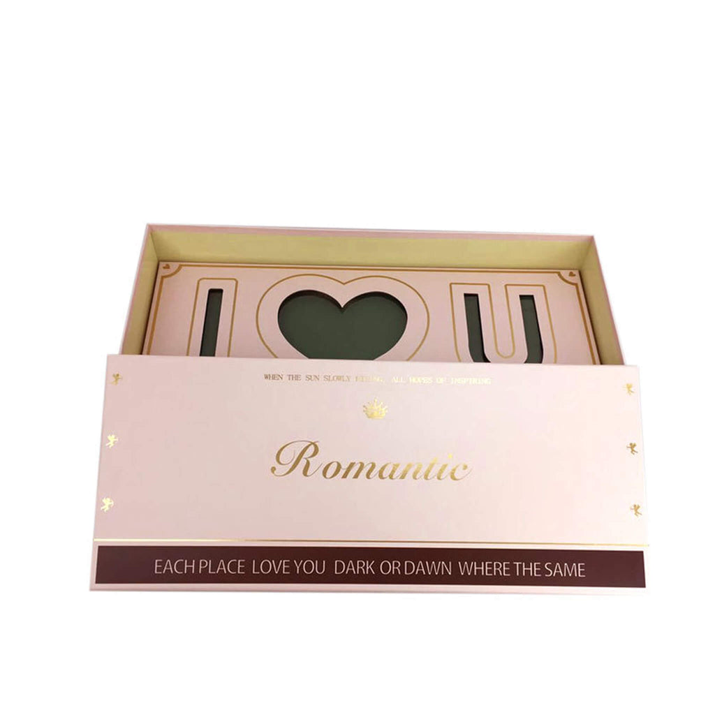 LOVE Letter Flower Arranging Box, 12pcs