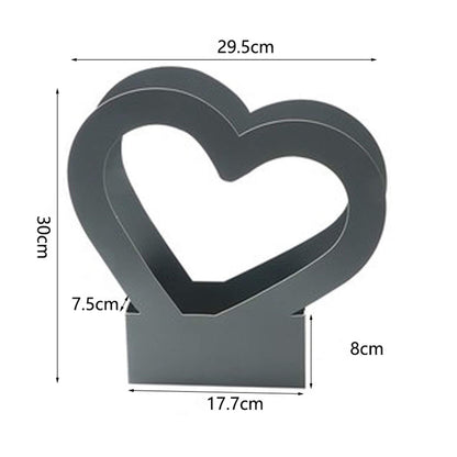 Heart Shaped Bouquet Arrangement Box