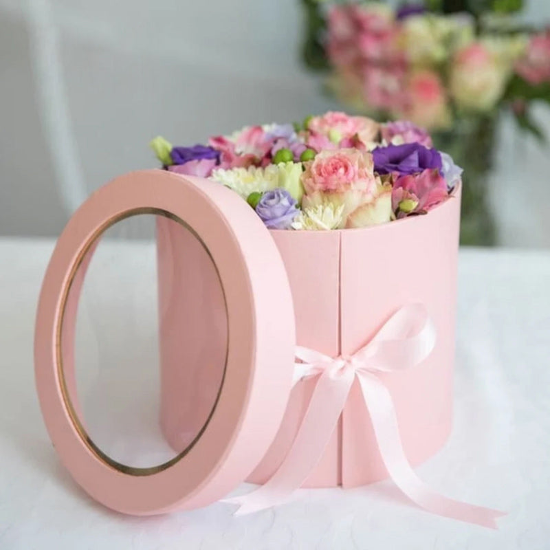 2 Tier Round Flower Boxes For Flower Arrangements - Bulk Lots