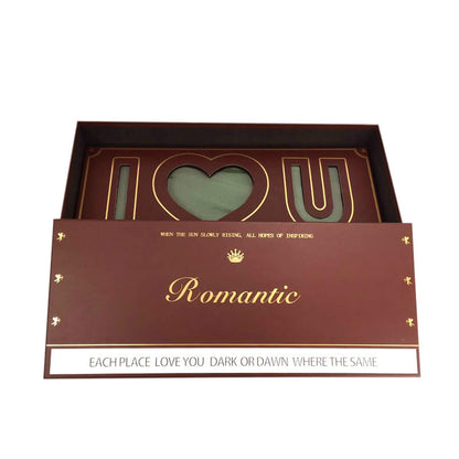LOVE Letter Flower Arranging Box, 12pcs