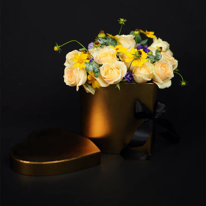 Heart Shape Box with Ribbon