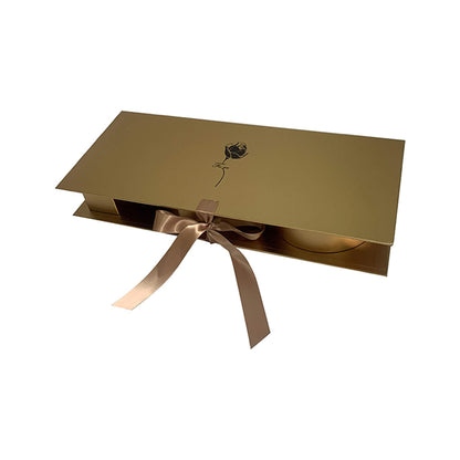 Mother's Day Flower Box With Ribbon