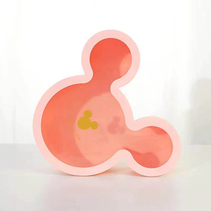 Caja de regalo con flores de Mickey Mouse