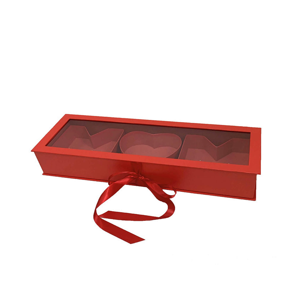 Mom Letter Flower Box, 12pcs