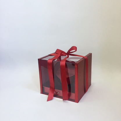 Window Heart Shaped Box with Drawer - Bulk Lots