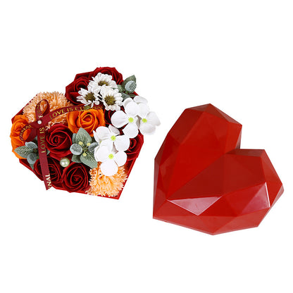 Diamond Shaped Heart Gift Box