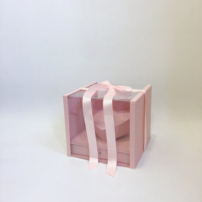 Window Heart Shaped Box with Drawer - Bulk Lots