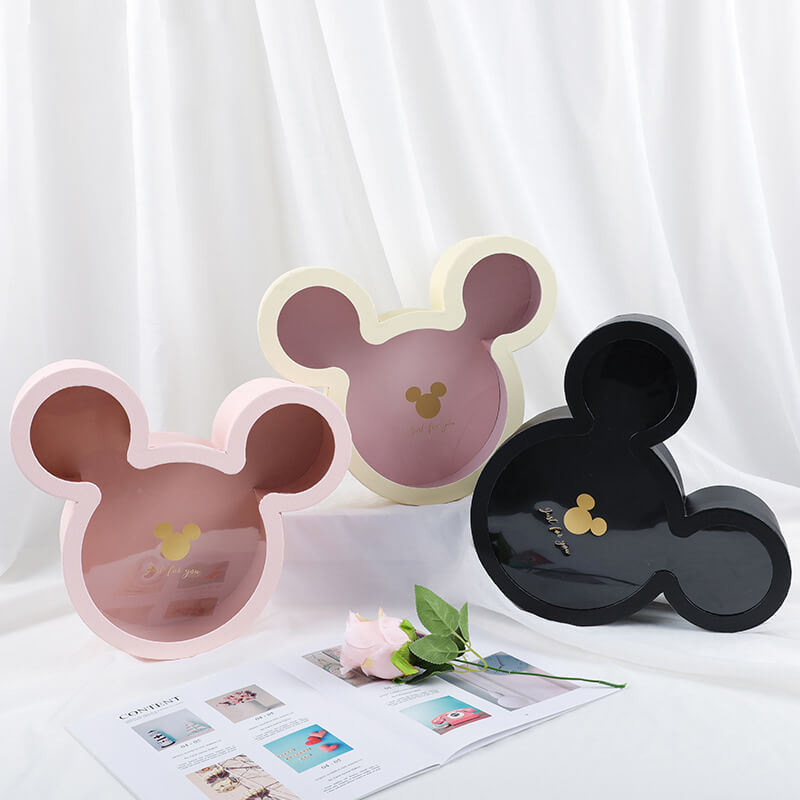 Mickey Mouse Candy Gift Box - Bulk Lots - Luxury Hat Flower Packaging Rose Chocolate