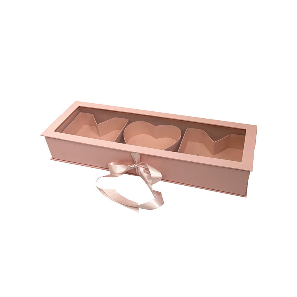 Mom Letter Flower Box, 12pcs