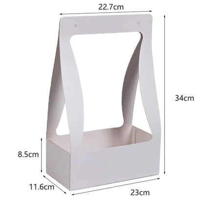 10pcs Flower Rose Bouquet Arrangement Paper Bags