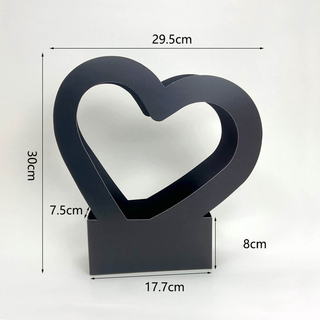 Heart Shaped Bouquet Arrangement Box