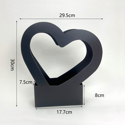 Heart Shaped Bouquet Arrangement Box