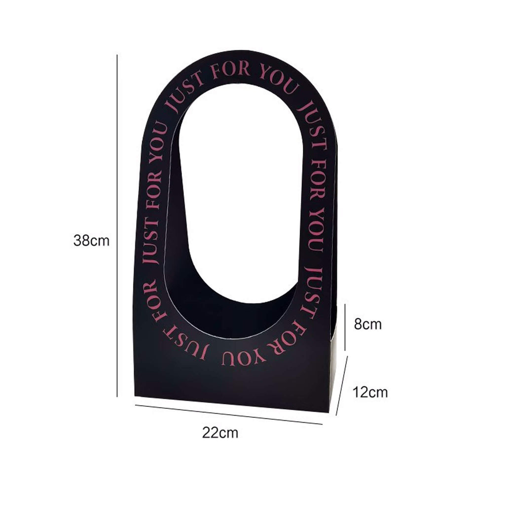 10pcs Just For You Paper Flower Bags