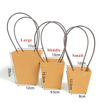 Waterproof Flower Bags with Handles