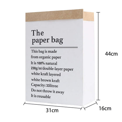 Kraft Paper Flower Hug Bag