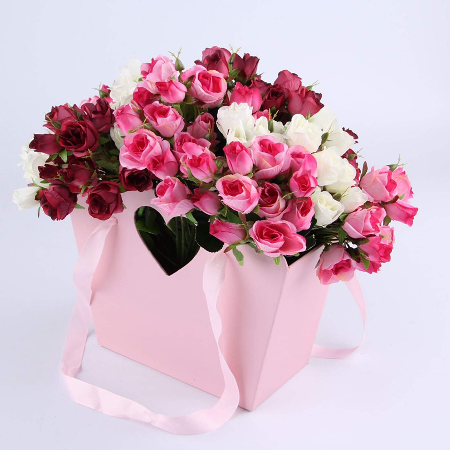 Creative Heart Shaped Basket Flower Box