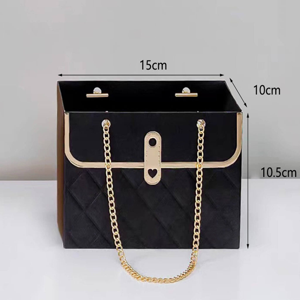 Tote Bouquet Floral Paper Gift Packaging Chain Bag