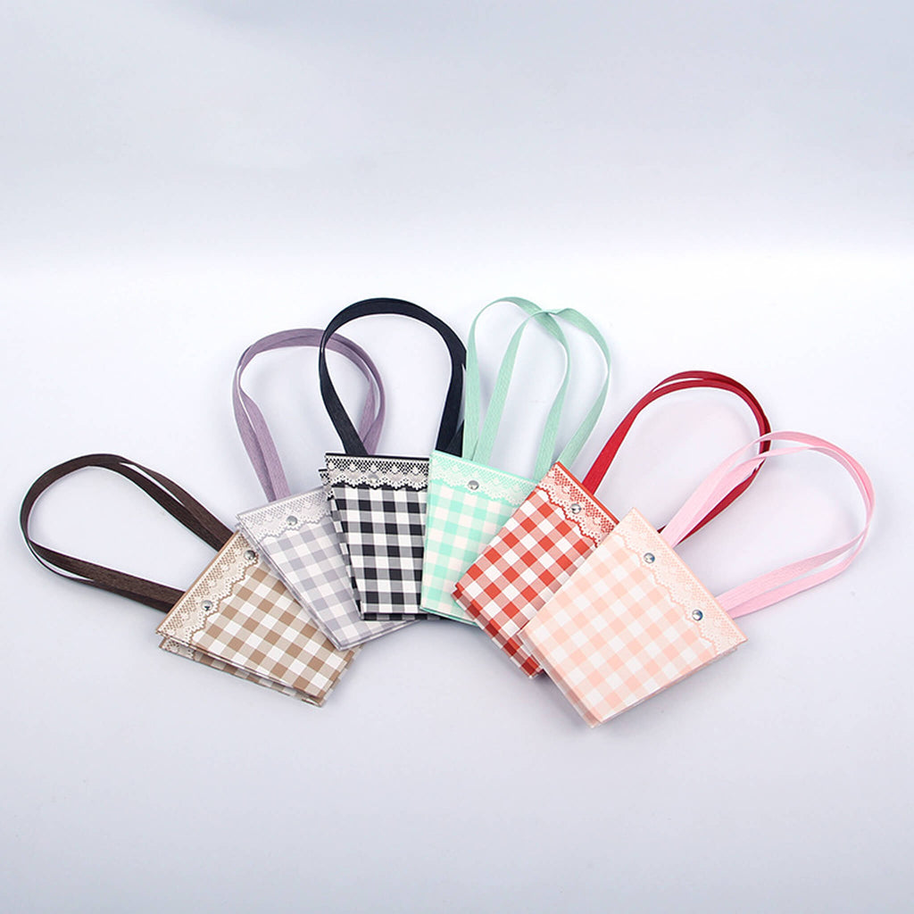 Portable Flower Paper Packaging Bags