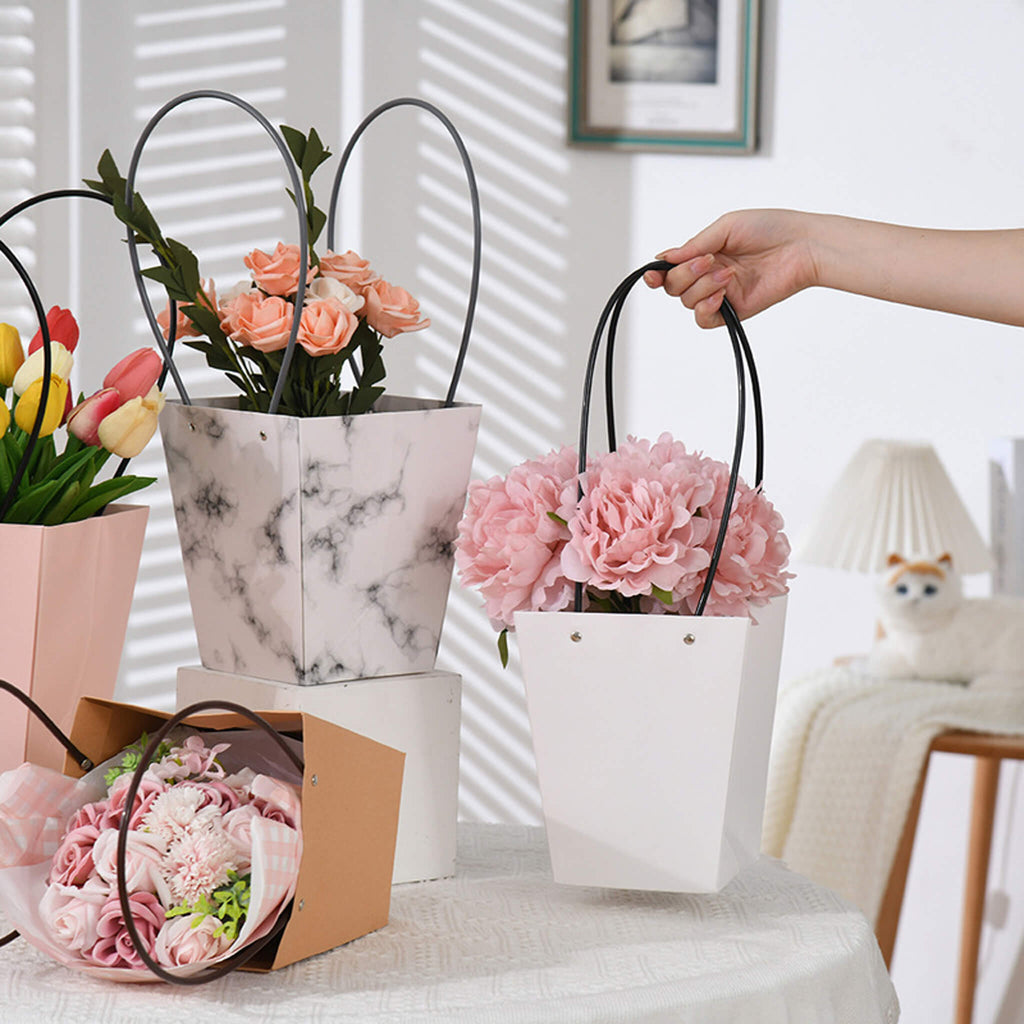 Waterproof Flower Bags with Handles