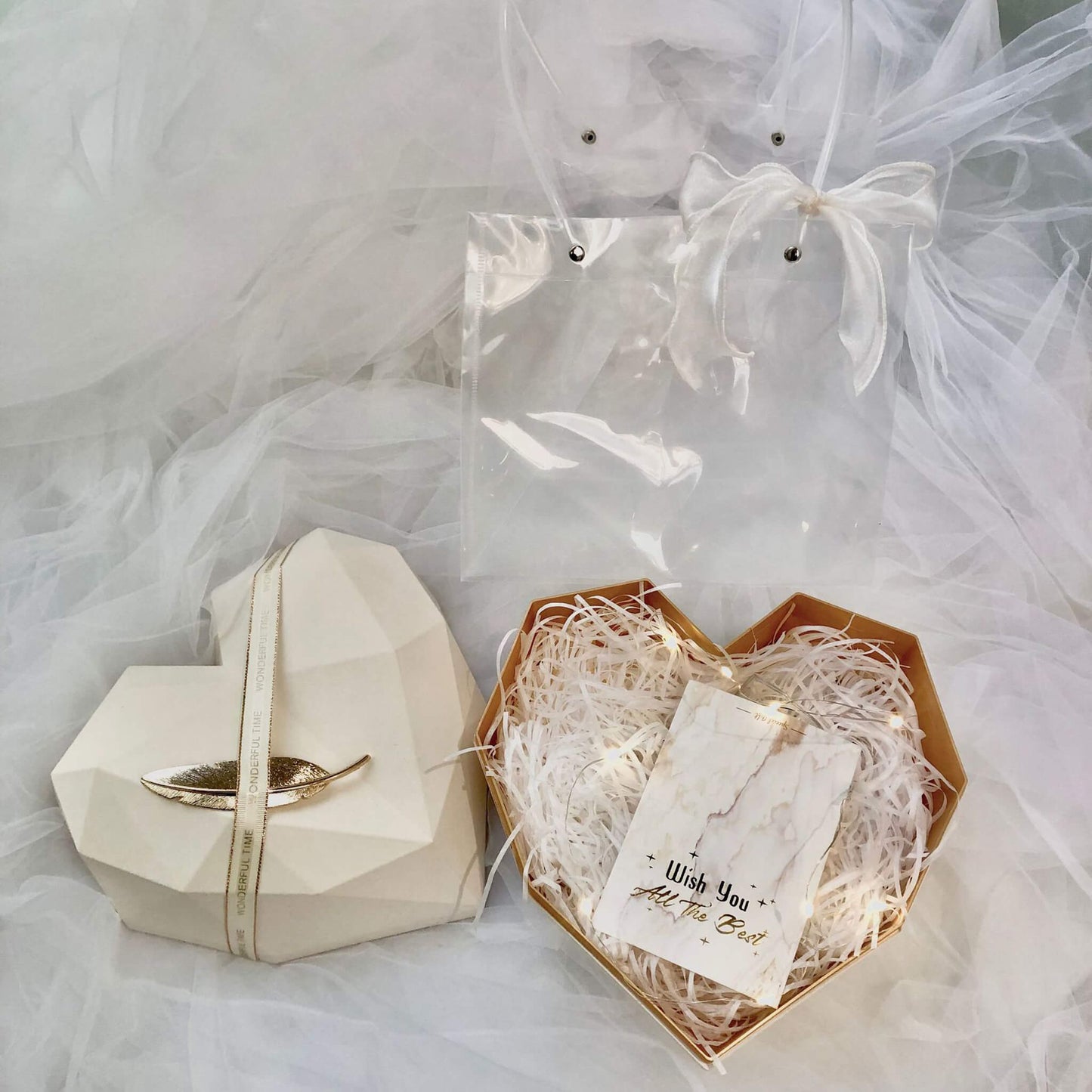 Heart Shaped Bouquet Gift Boxes