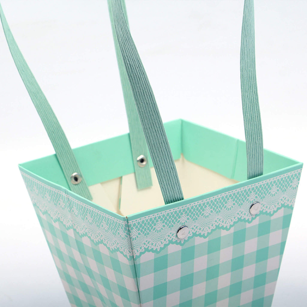 Portable Flower Paper Packaging Bags
