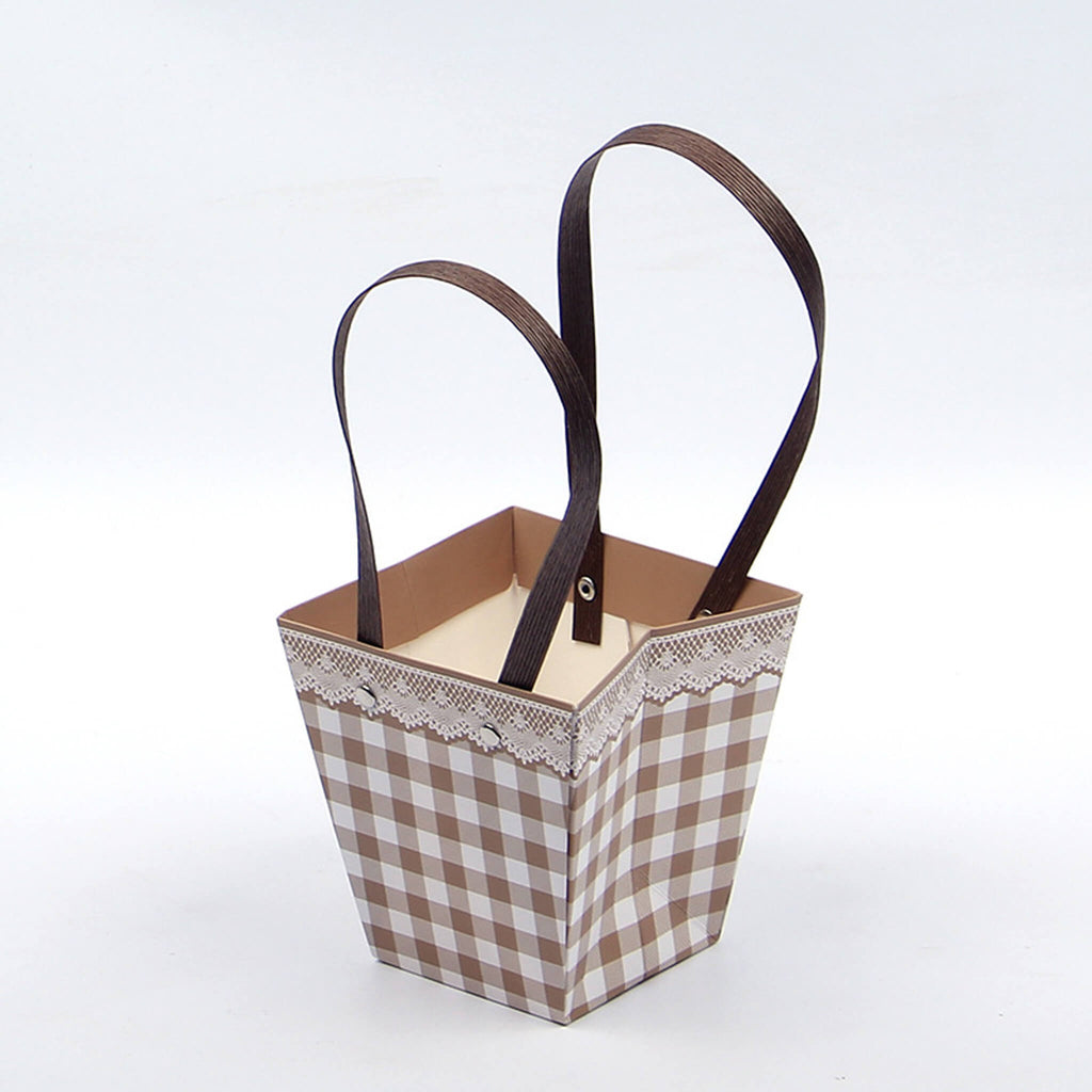 Portable Flower Paper Packaging Bags