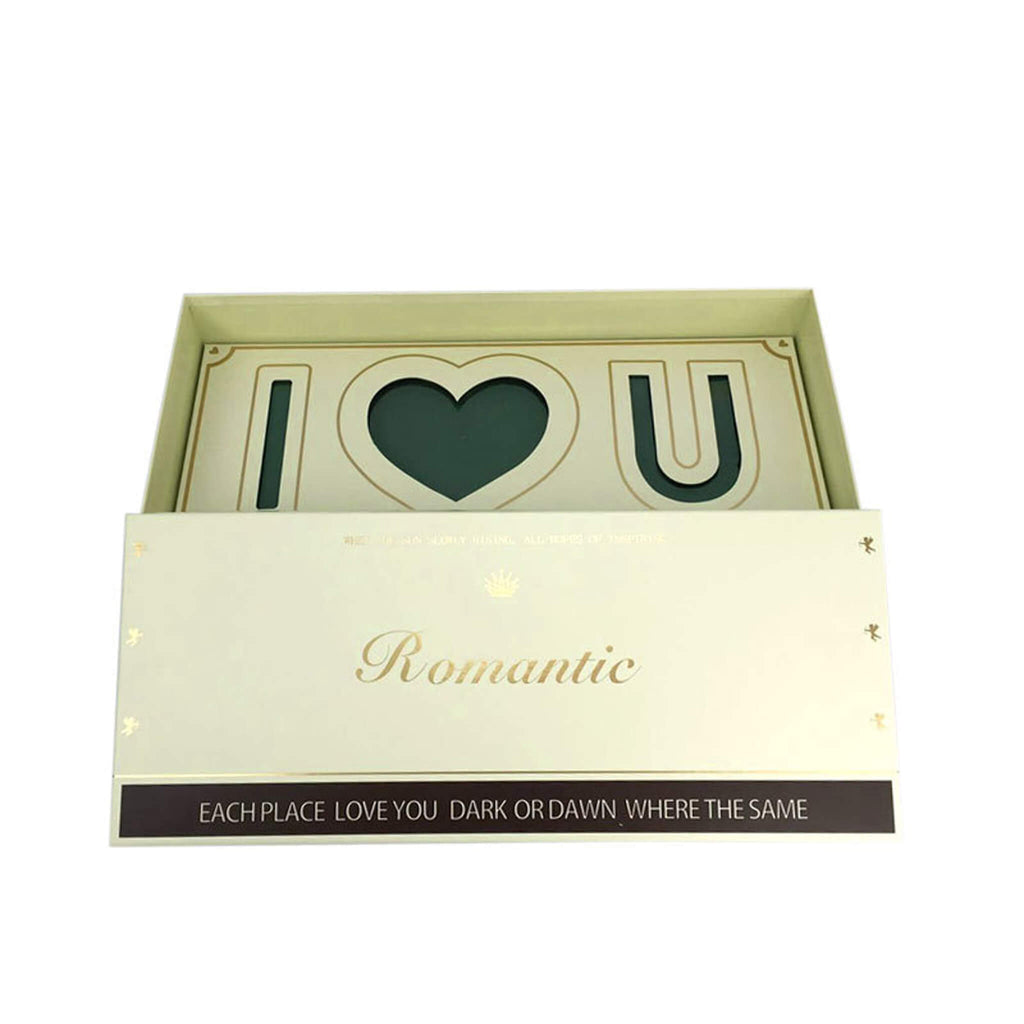 LOVE Letter Flower Arranging Box, 12pcs