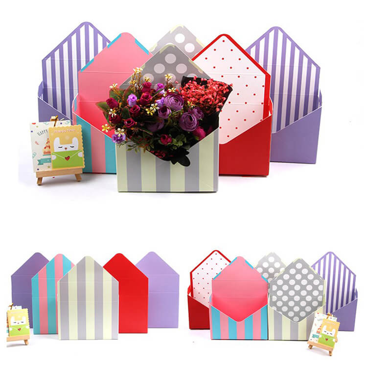 Envelope Paper Bouquet Florist Packaging Flower Box