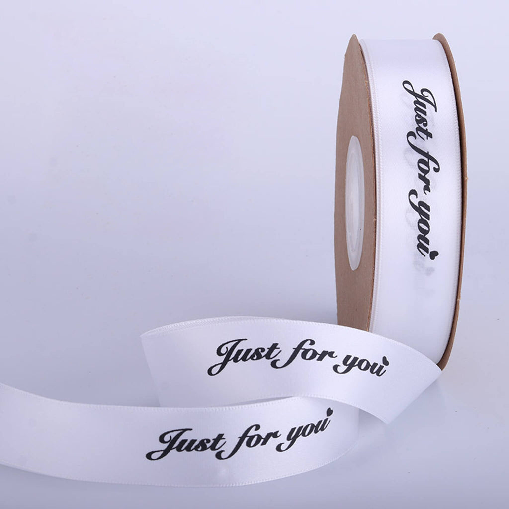 Just For You Flower Bouquets Satin Ribbon