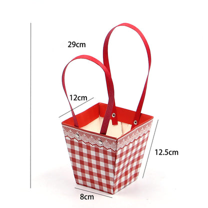 Portable Flower Paper Packaging Bags