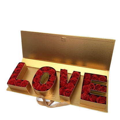 I Love U Rose Gift Box For Mother's day